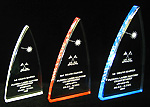 Red, White and Blue Laser Trophies